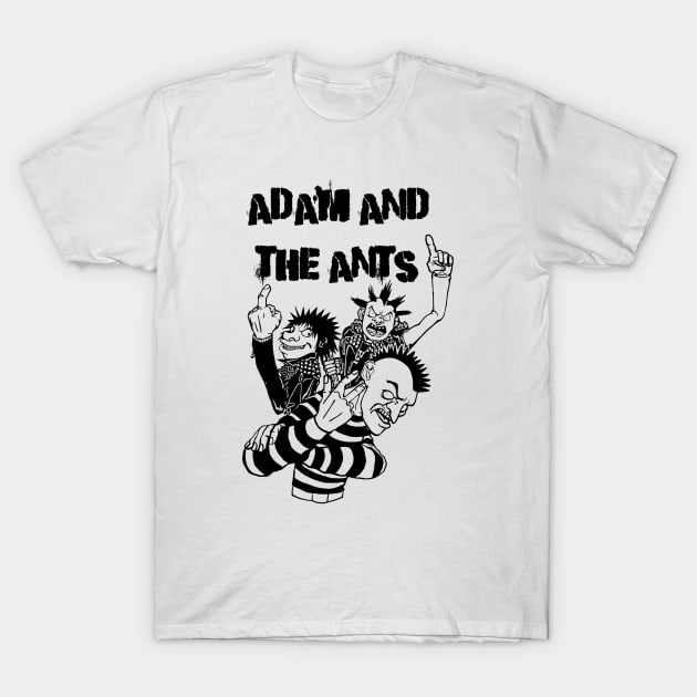 Punk Rock Man Of Adam And The Ants T-Shirt by samsa